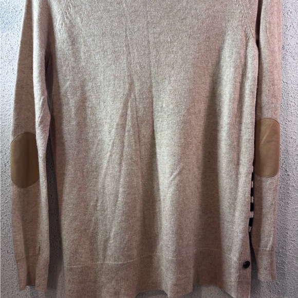 J. Crew Factory Striped Sweater - Navy and Tan - Picture 7 of 7